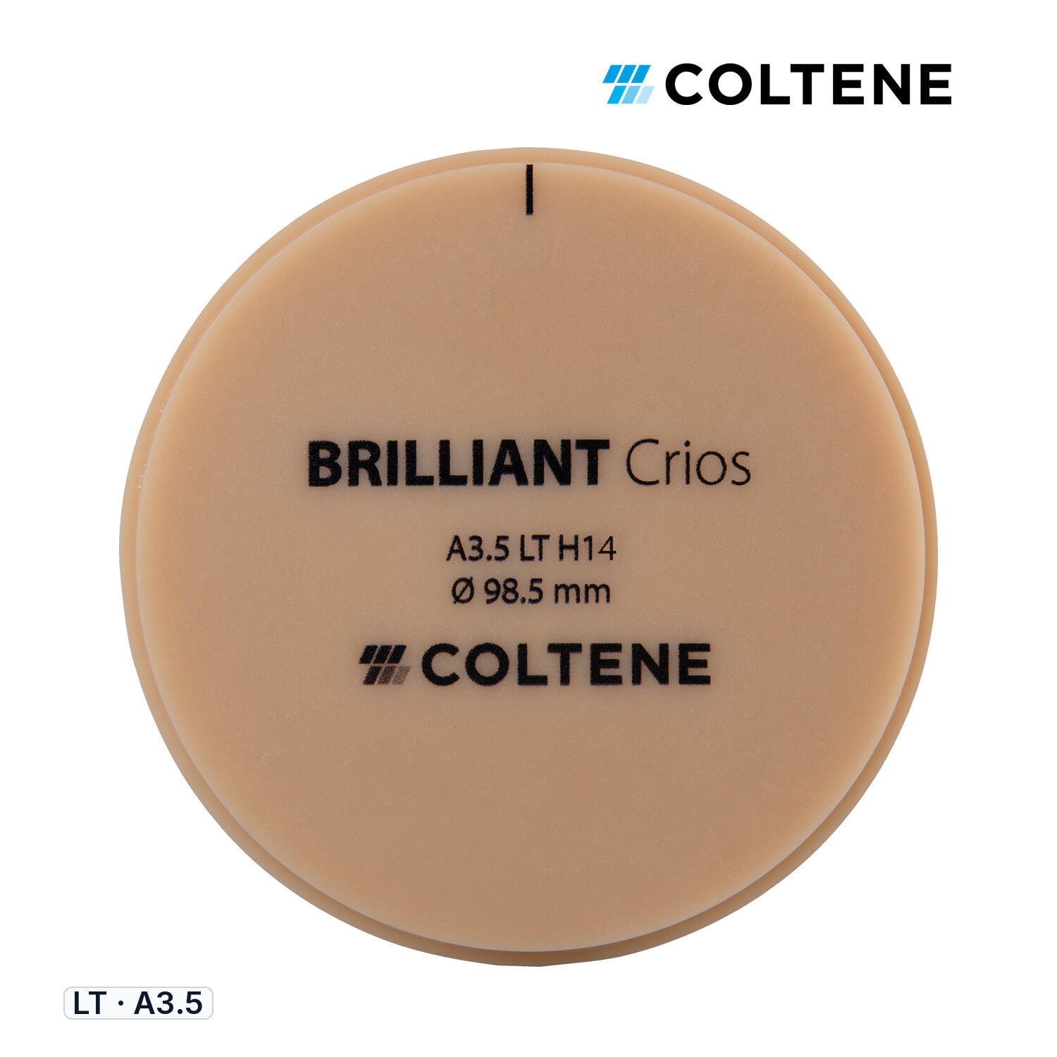 Coltene BRILLIANT Crios CAD/CAM Kompozit Disk, H14, LT - A3.5