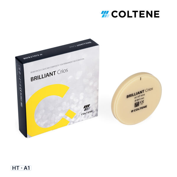 Coltene BRILLIANT Crios CAD/CAM Kompozit Disk, H14, HT - A1