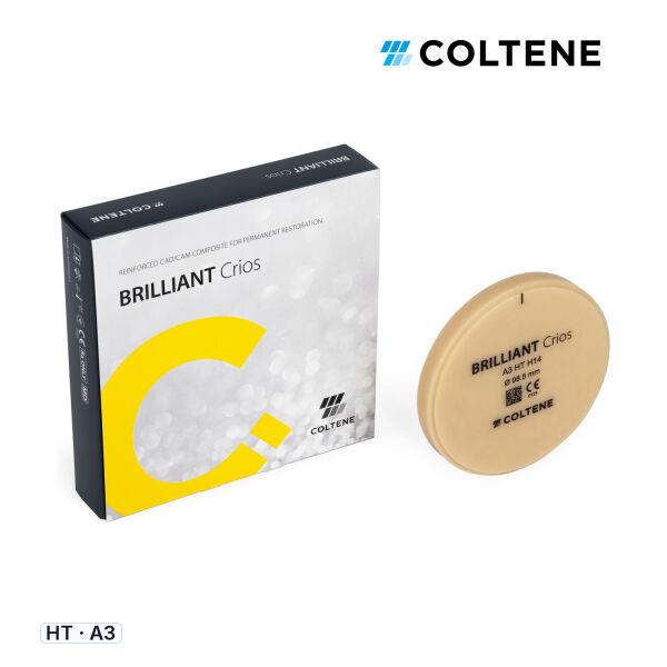 Coltene BRILLIANT Crios CAD/CAM Kompozit Disk, H14, HT - A3