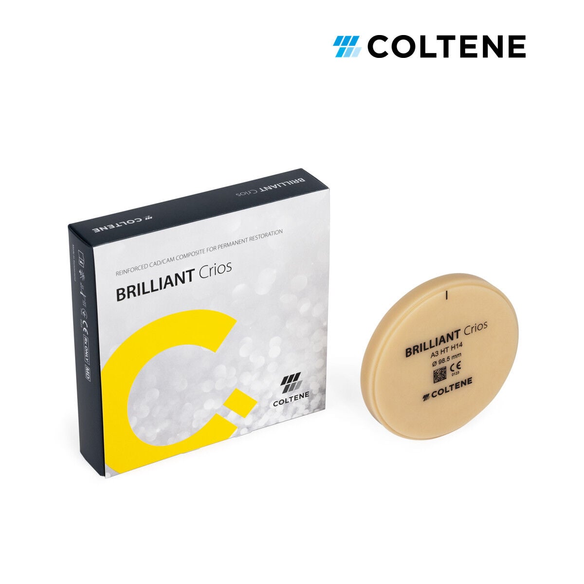 Coltene BRILLIANT Crios CAD/CAM Diski H14 — A3 HT (60022909)