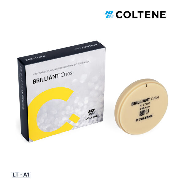 Coltene BRILLIANT Crios CAD/CAM Kompozit Disk, H18, LT - A1