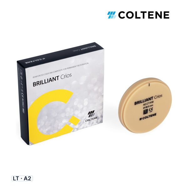 Coltene BRILLIANT Crios CAD/CAM Kompozit Disk, H18, LT - A2
