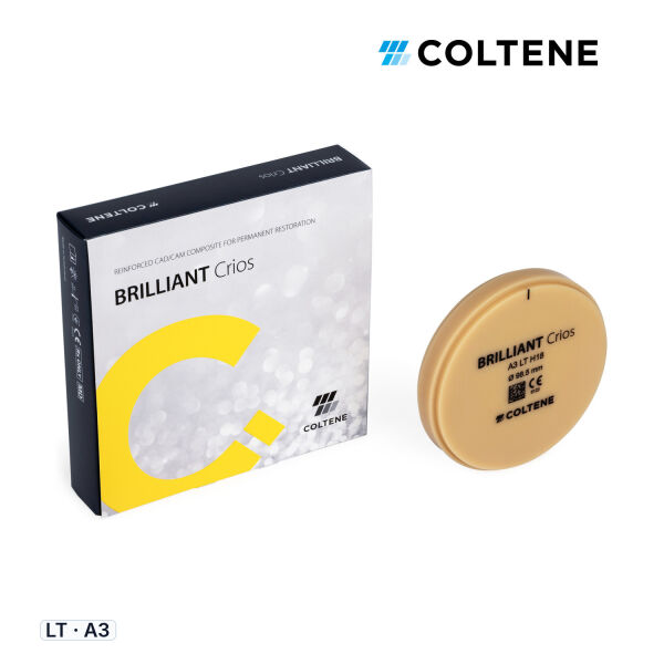 Coltene BRILLIANT Crios CAD/CAM Kompozit Disk, H18, LT - A3