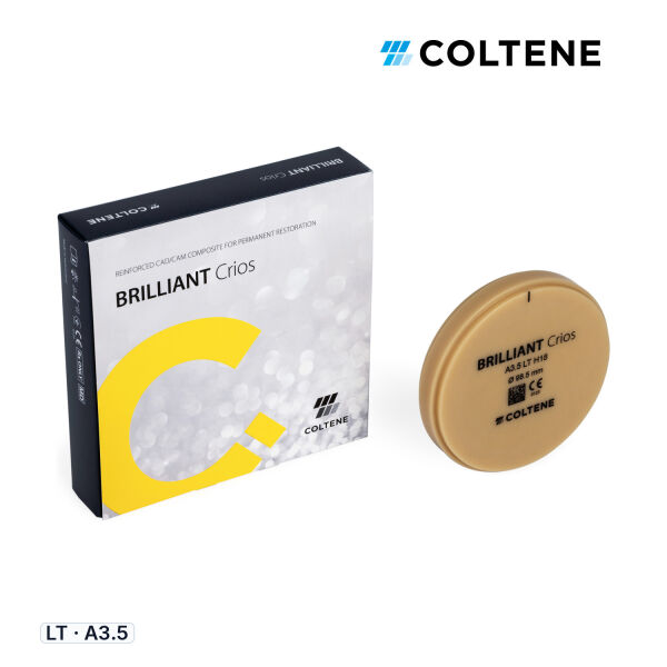 Coltene BRILLIANT Crios CAD/CAM Kompozit Disk, H18, LT - A3.5