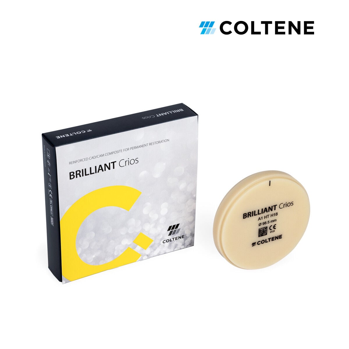 Coltene BRILLIANT Crios CAD/CAM Diski H18 — A1 HT (60022894)