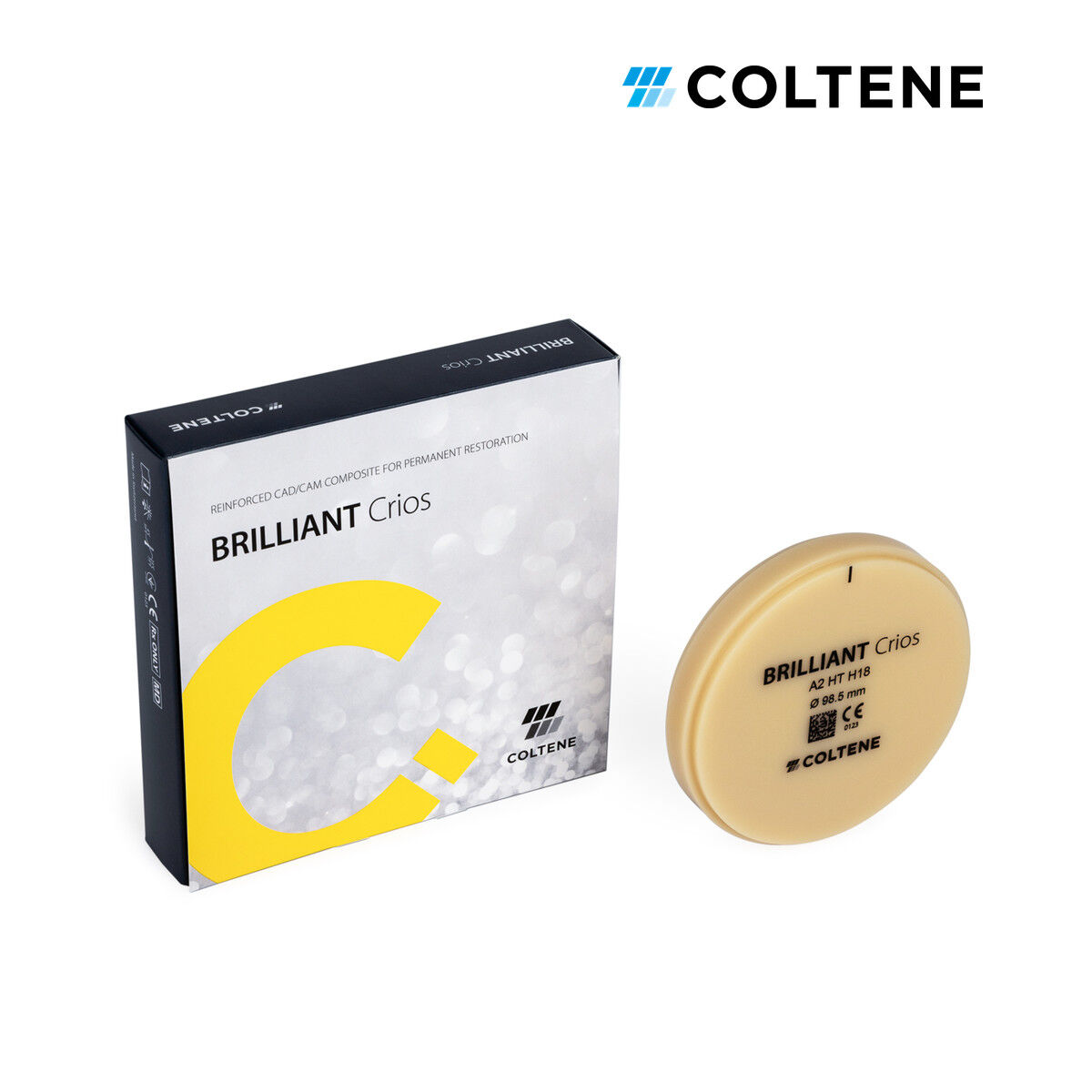 Coltene BRILLIANT Crios CAD/CAM Diski H18 — A2 HT (60022895)