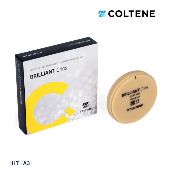 Coltene BRILLIANT Crios CAD/CAM Kompozit Disk, H18, HT - A3