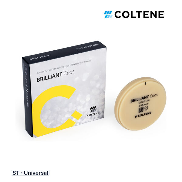 Coltene BRILLIANT Crios CAD/CAM Kompozit Disk, H18, ST - Universal