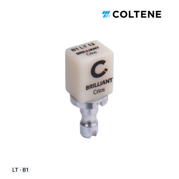 Coltene BRILLIANT Crios CAD/CAM Kompozit Blok, CEREC 12, LT - B1