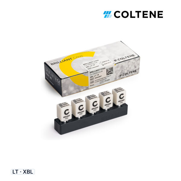 Coltene BRILLIANT Crios CAD/CAM Kompozit Blok, CEREC 14, LT - XBL