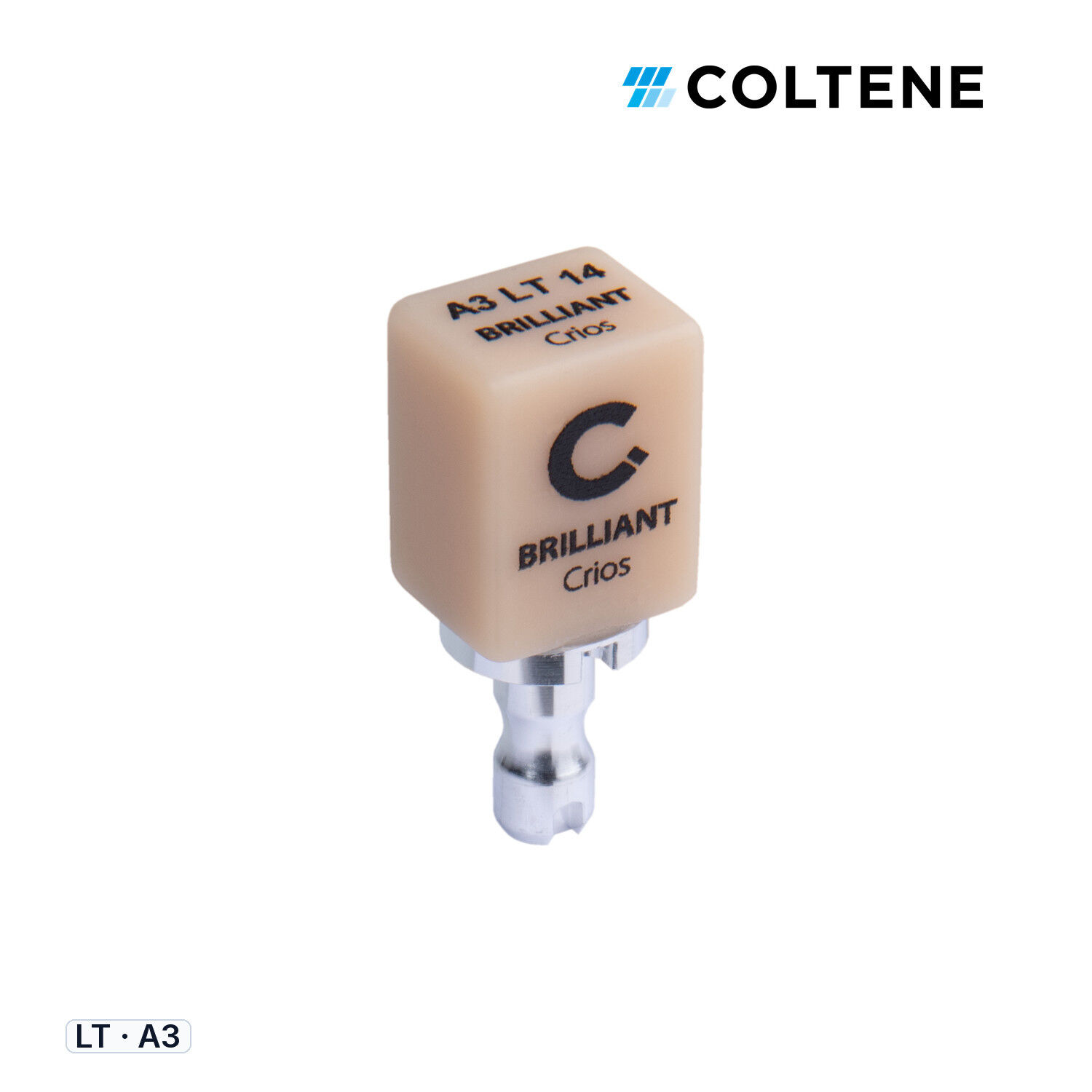 Coltene BRILLIANT Crios CAD/CAM Kompozit Blok, CEREC 14, LT - A3