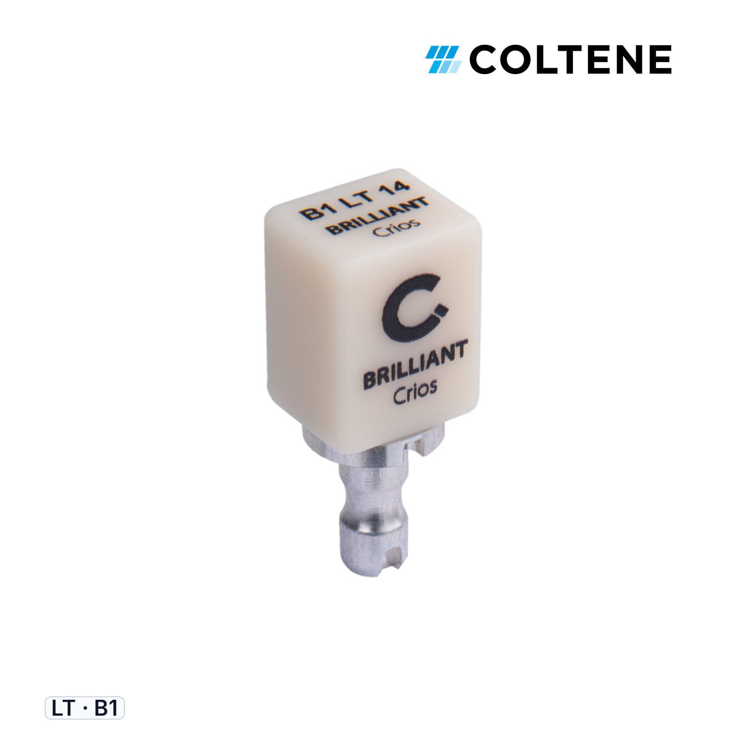 Coltene BRILLIANT Crios CAD/CAM Kompozit Blok, CEREC 14, LT - B1