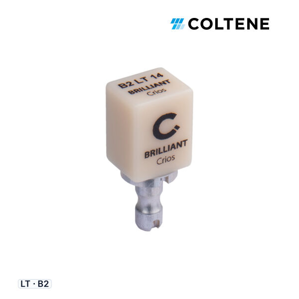 Coltene BRILLIANT Crios CAD/CAM Kompozit Blok, CEREC 14, LT - B2