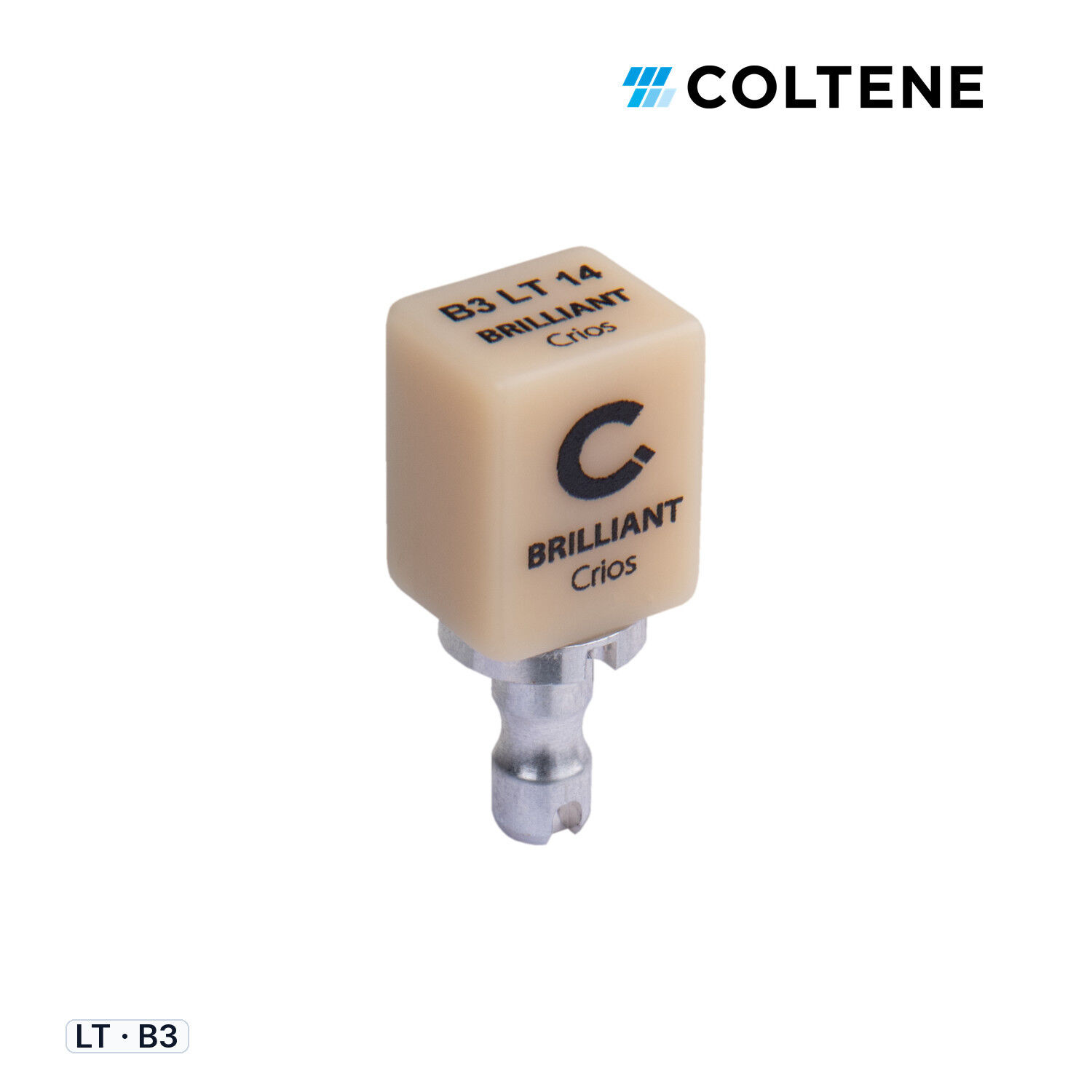 Coltene BRILLIANT Crios CAD/CAM Kompozit Blok, CEREC 14, LT - B3