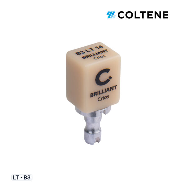 Coltene BRILLIANT Crios CAD/CAM Kompozit Blok, CEREC 14, LT - B3
