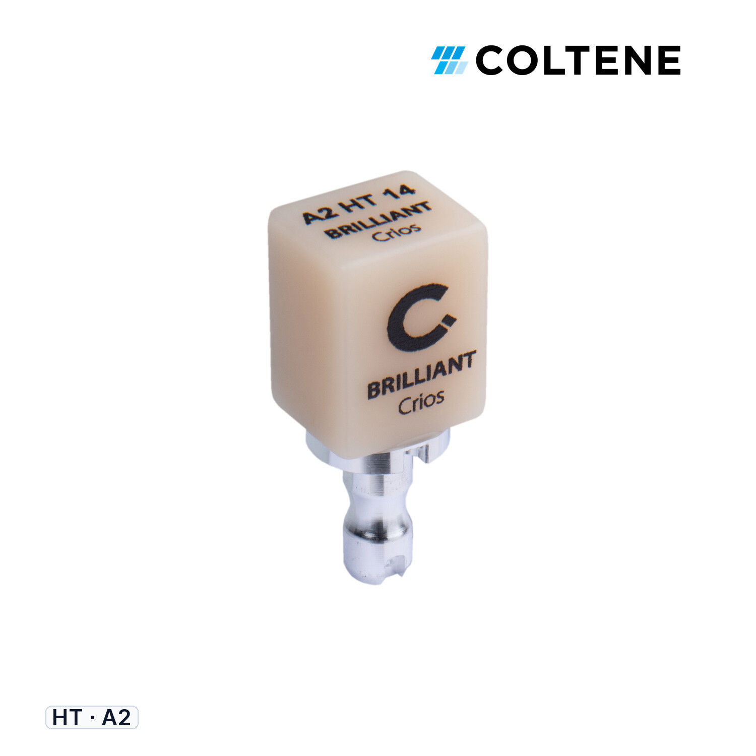 Coltene BRILLIANT Crios CAD/CAM Kompozit Blok, CEREC 14, HT - A2