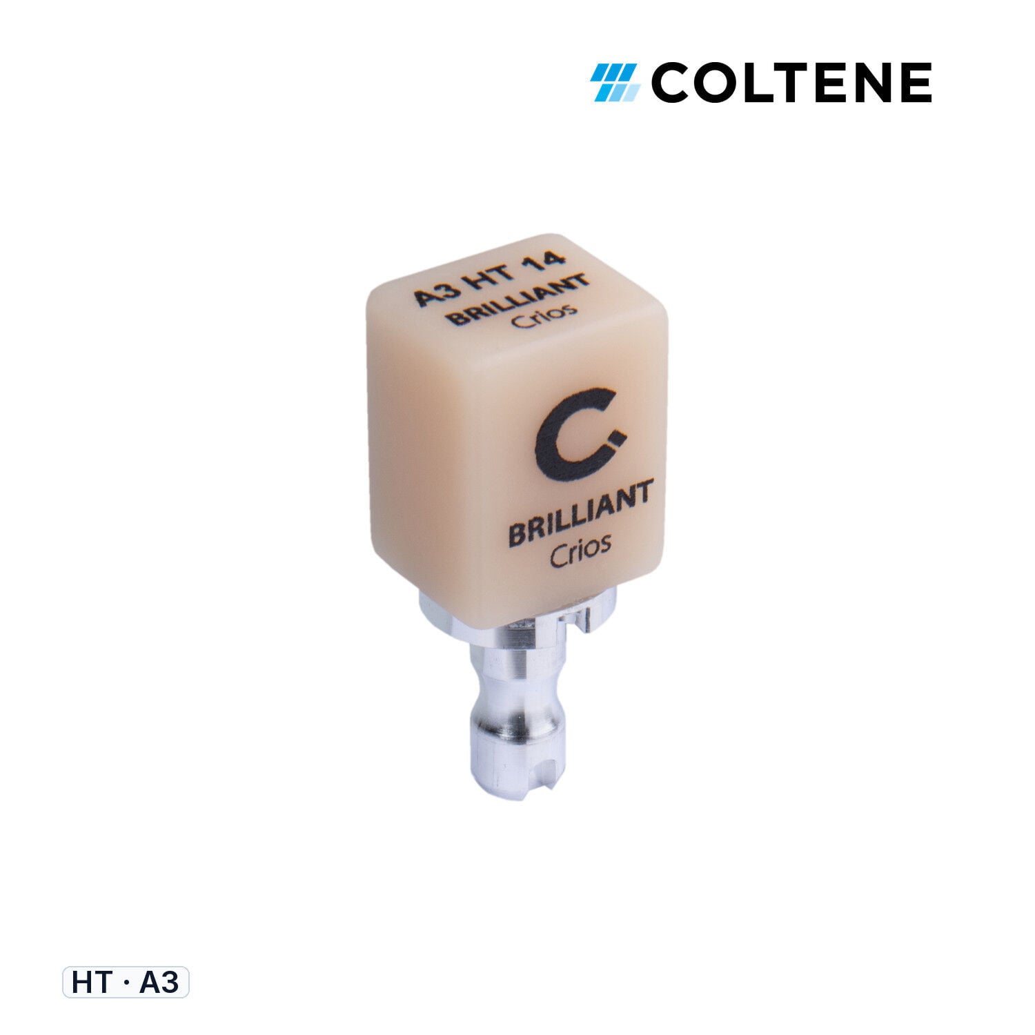 Coltene BRILLIANT Crios CAD/CAM Kompozit Blok, CEREC 14, HT - A3