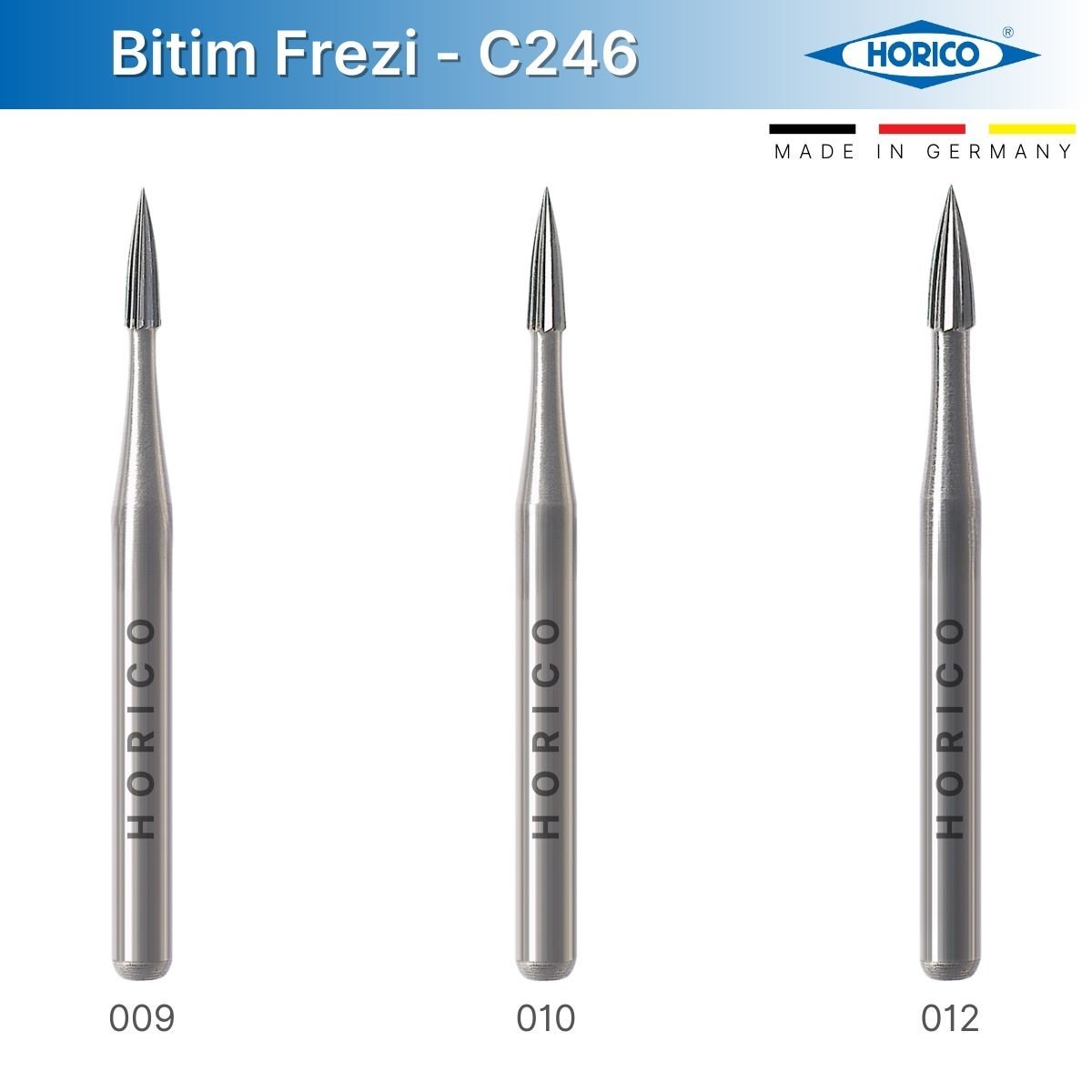 Carbide Bitim Frezi - Horico C 246