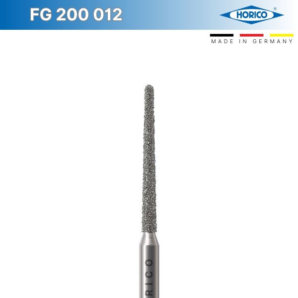 Konik Yuvarlak Uç Frez - Horico FG 200 Mavi - Normal - 012