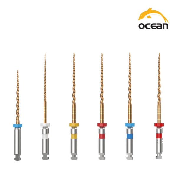 Ocean R-Shaper Döner Kanal Eğesi — 016/R/S1-S4 sistemi