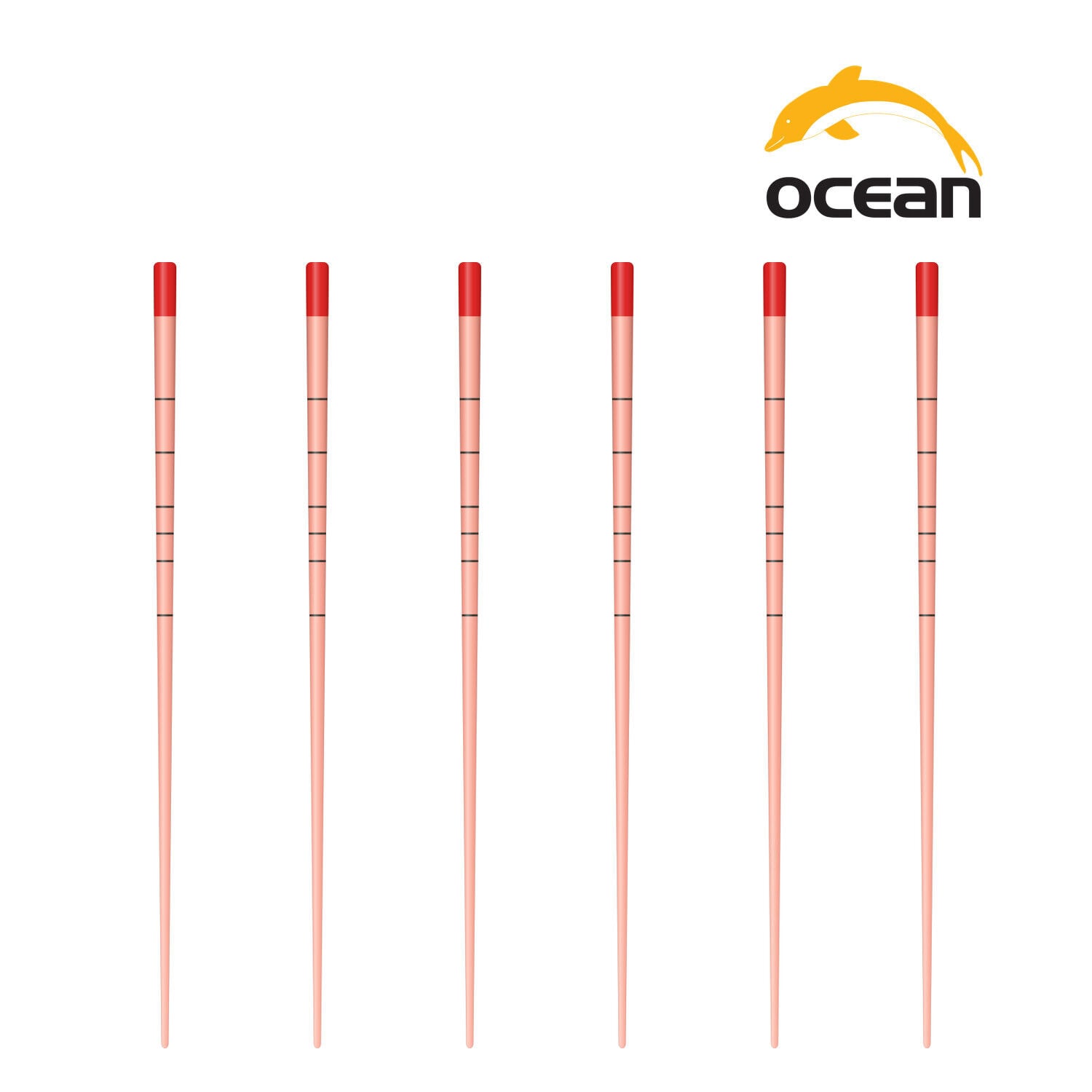 Ocean Gutta Percha .02 ISO 25, kırmızı ISO renk kodu
