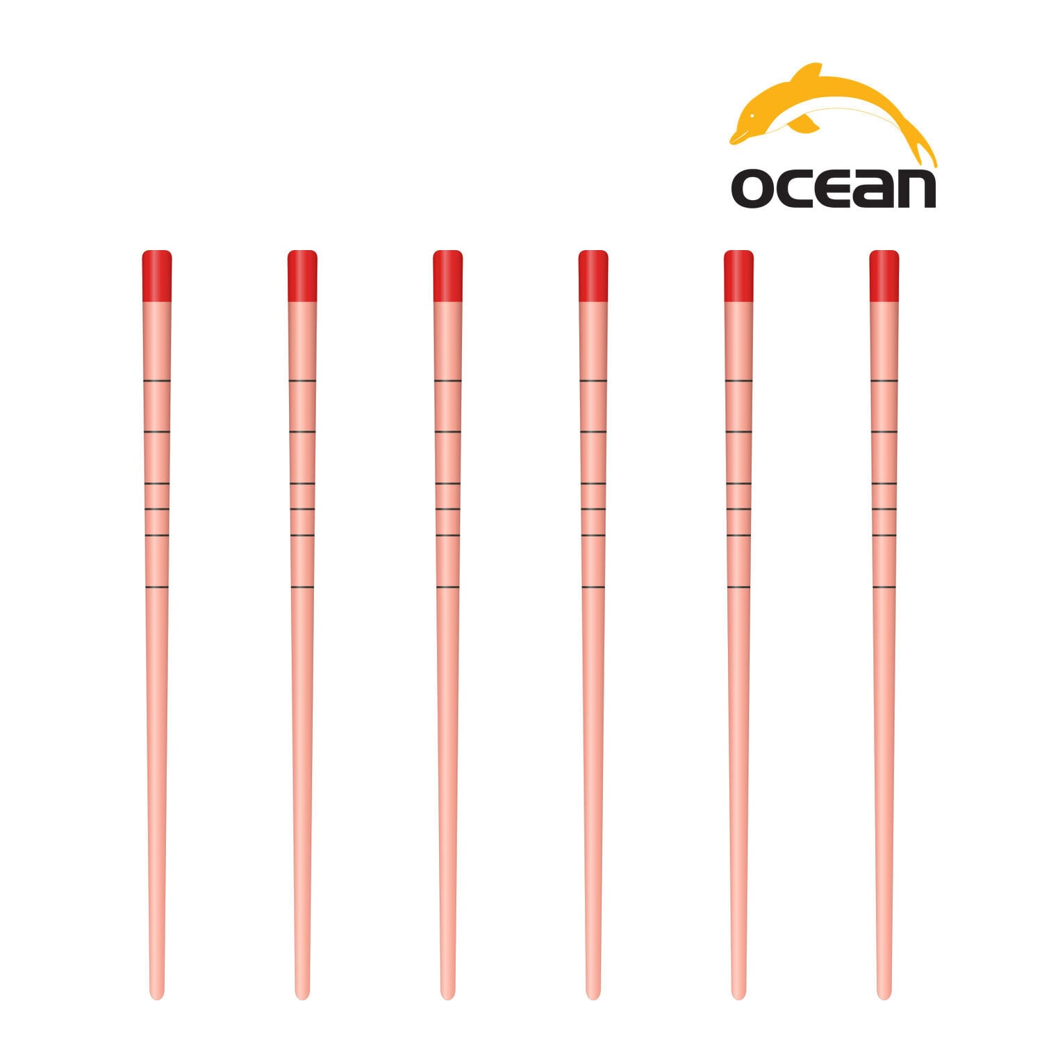 Ocean Gutta Percha .02 ISO 55, kırmızı ISO renk kodu