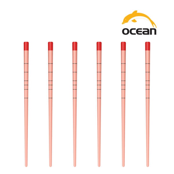 Ocean Gutta Percha .02 ISO 55, kırmızı ISO renk kodu