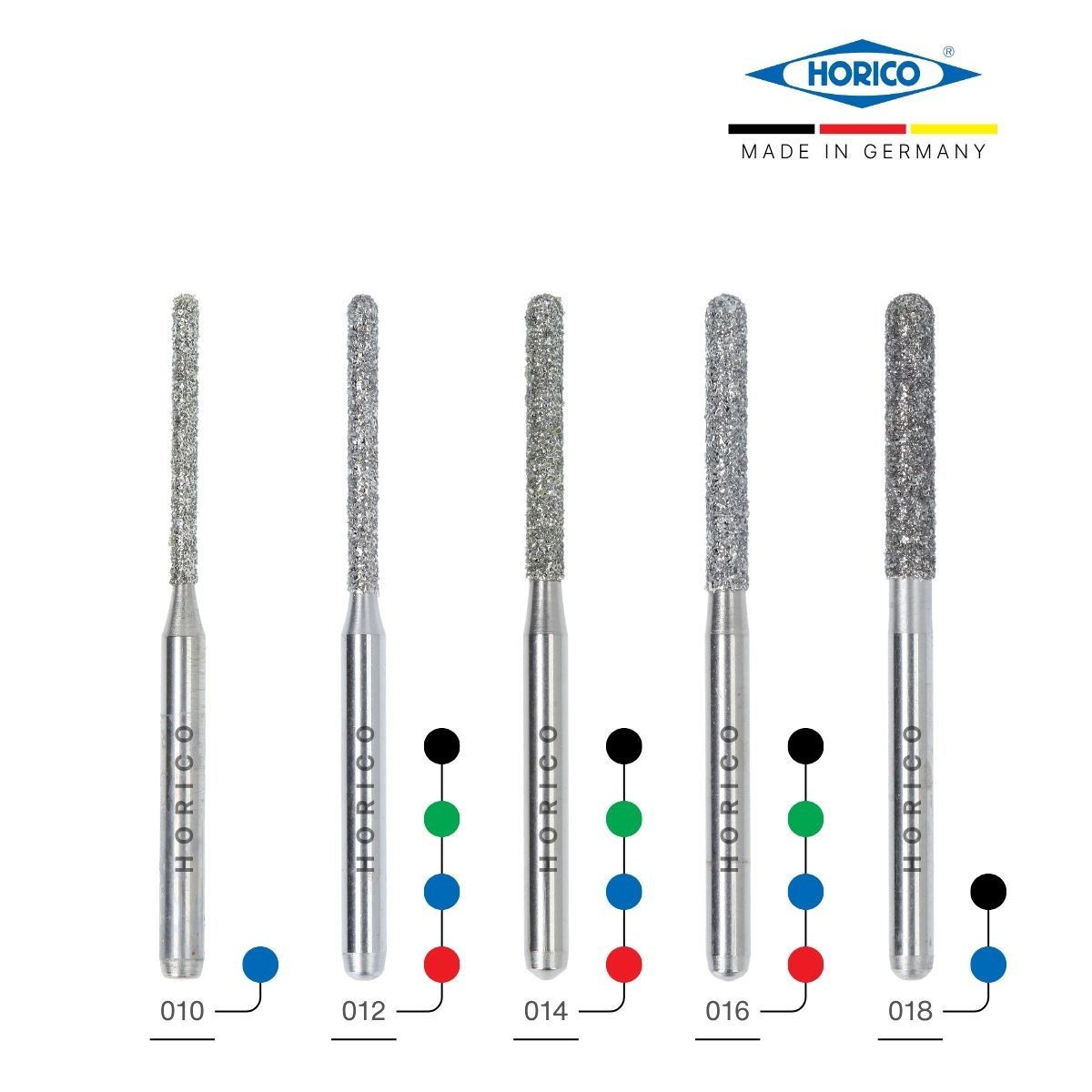 Silindir Elmas Frez - Horico FG 142