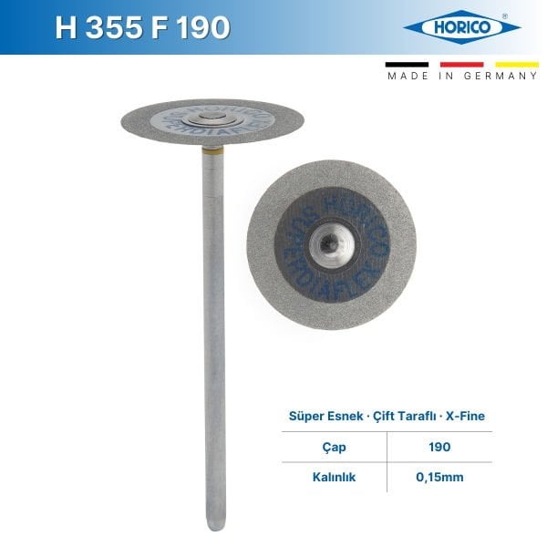 Superdiaflex® Elmas Separe - Süper Esnek - X-Fine - Horico H 355 F