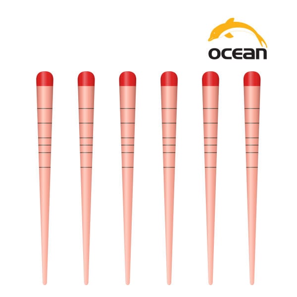 Ocean Gutta Percha .06 ISO 55, kırmızı ISO renk kodu