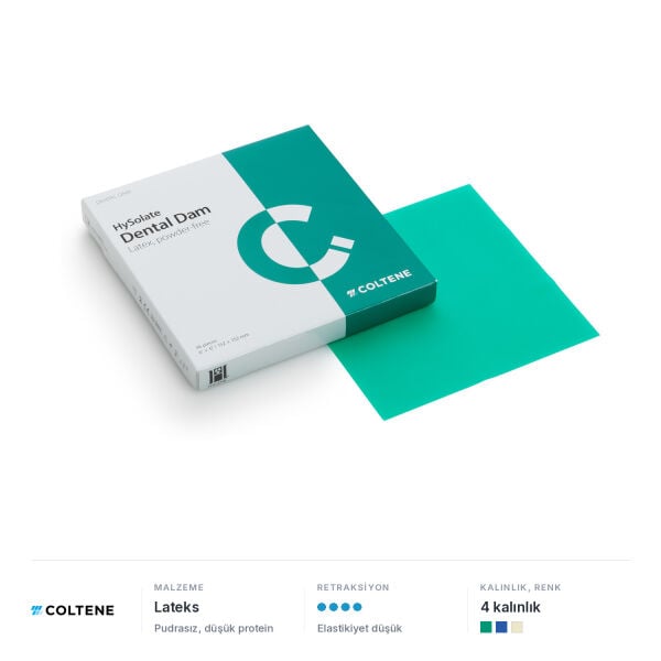 Coltene HySolate Lateks Rubber Dam Lastiği