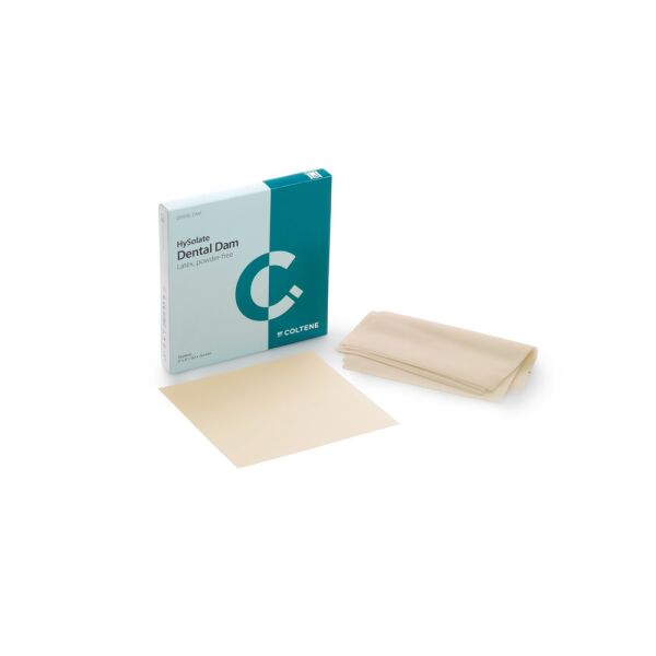 HySolate Lateks Rubber Dam Lastiği, 152×152 mm, Krem, İnce (60034427)