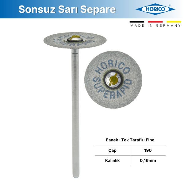 Sonsuz Sarı Separe - Esnek - Fine - Horico S-H 395 C 190-