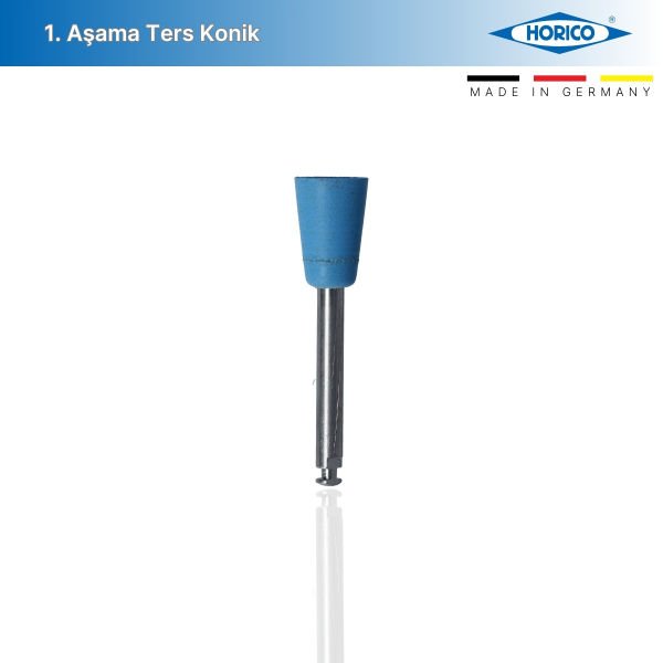 Diapol Seramik Parlatma Lastiği Ters Konik - 1. Aşama
