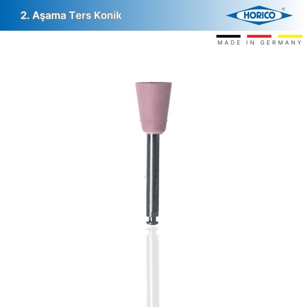 Diapol Seramik Parlatma Lastiği Ters Konik - 2. Aşama