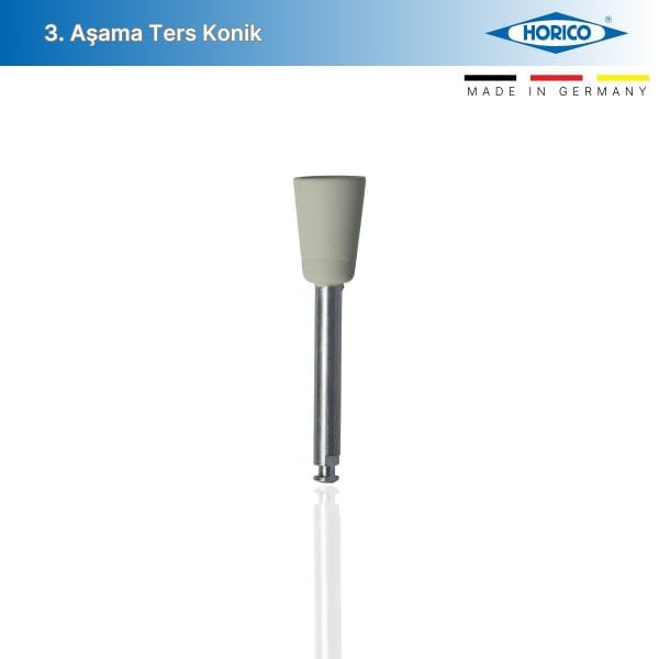 Diapol Seramik Parlatma Lastiği Ters Konik - 3. Aşama