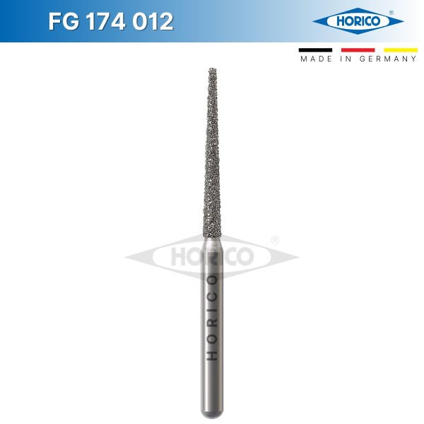 Konik Düz Uç Frez - FG 174 Mavi - Normal - 012