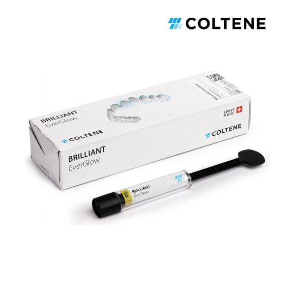 Coltene BRILLIANT EverGlow universal kompozit, Xtra Bleach (XBL) renk, 1 x 4 g şırınga ve kutu