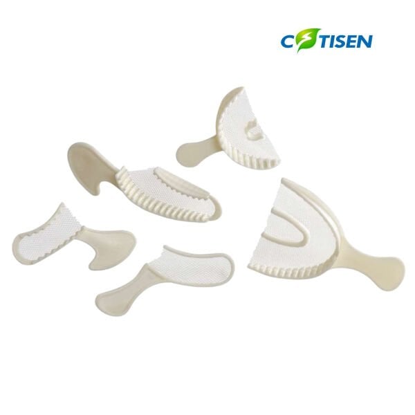 Cotisen Fileli Bite Tray Ölçü Kaşığı Seti - 5'li Set