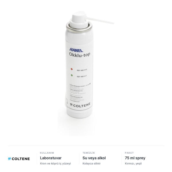 Coltene Hanel Okklu-top oklüzyon spreyi 75 ml