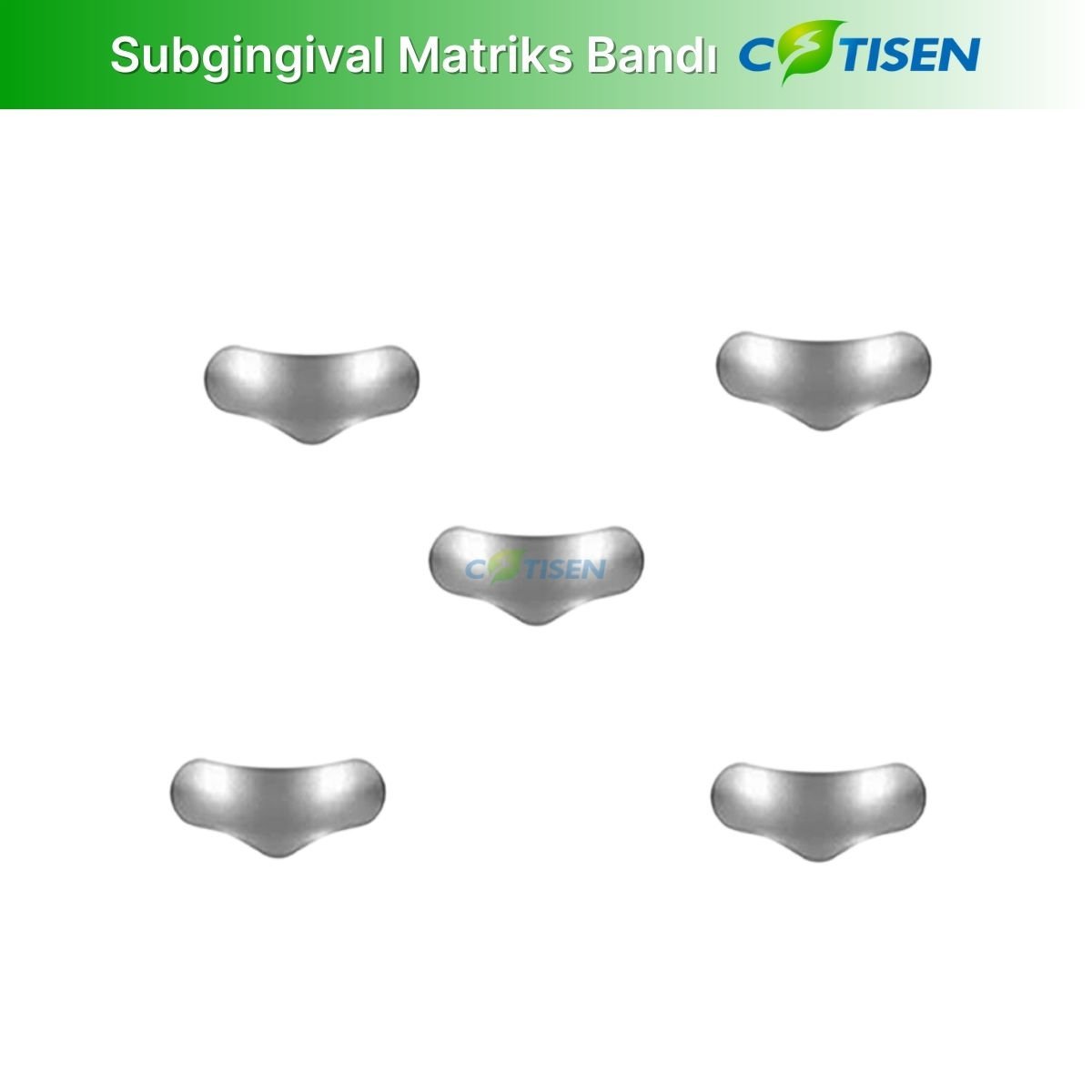 Subgingival Bölgesel Matriks Bandı - Small (40 Adet)