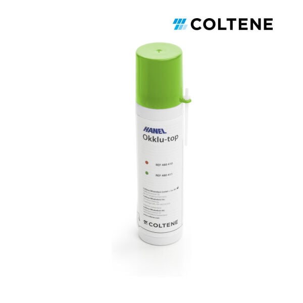 Coltene Hanel Okklu-top oklüzyon spreyi 75 ml, yeşil (ambalaj)