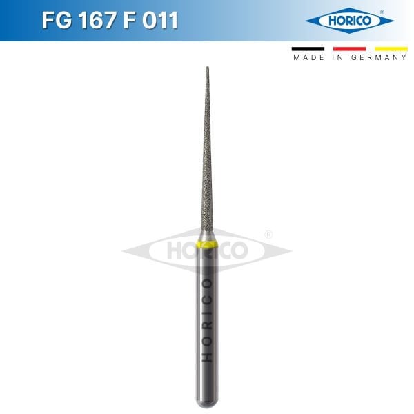 Alev Uç Elmas Frez - FG 167 Sarı - X Fine - 011