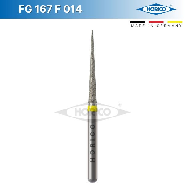 Alev Uç Elmas Frez - FG 167 Sarı - X Fine - 014