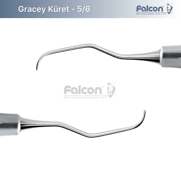 Gracey Küret - Fig. 5/6 Anterior ve Premolar
