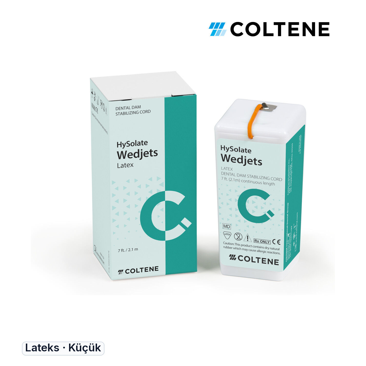 Coltene HySolate Wedjets Stabilizasyon İpi, Lateks - Küçük
