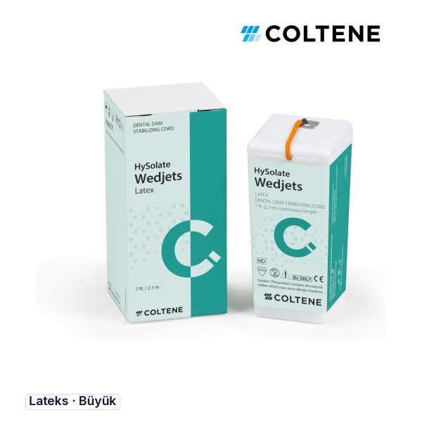 Coltene HySolate Wedjets Stabilizasyon İpi, Lateks - Büyük