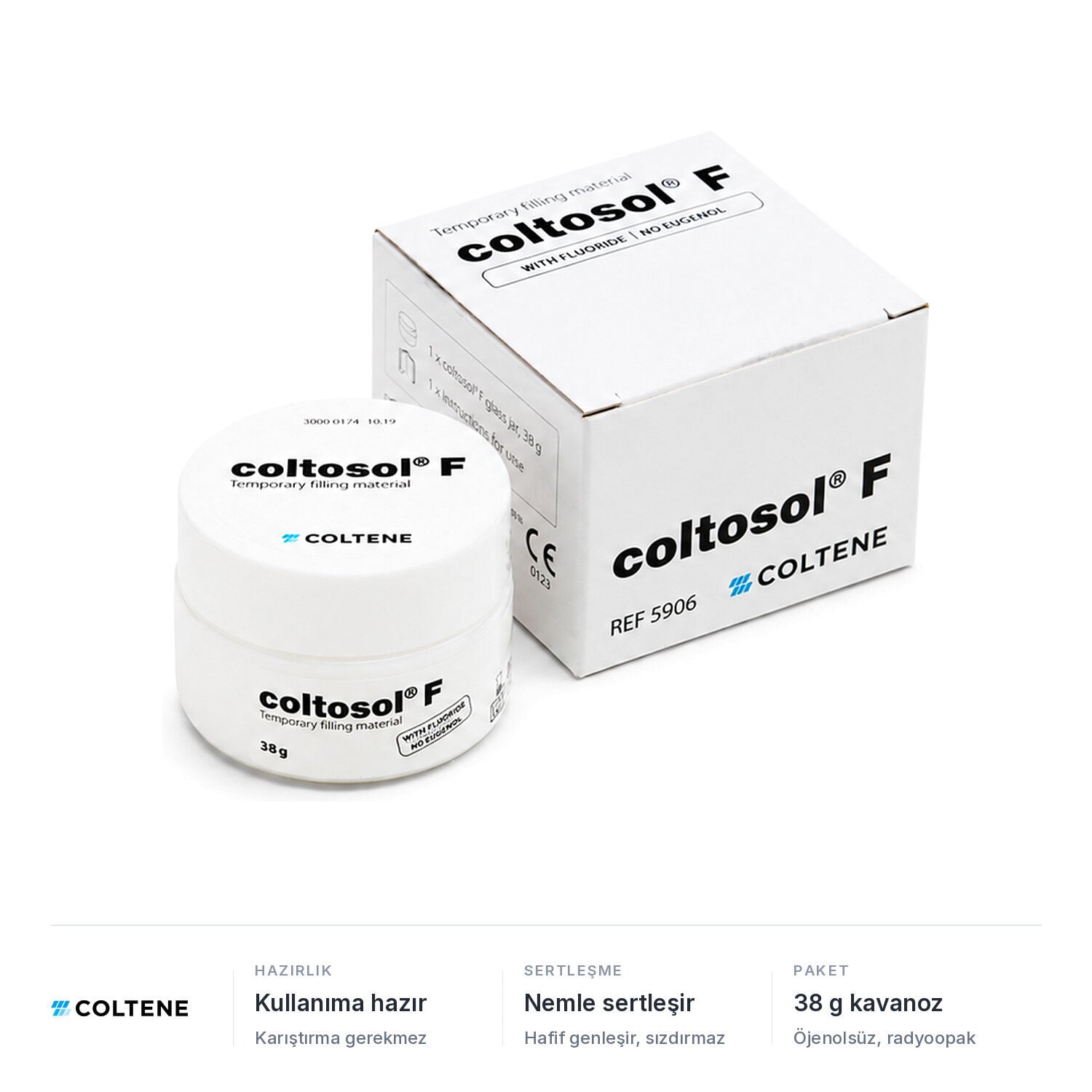 Coltene Coltosol F Geçici Dolgu Maddesi