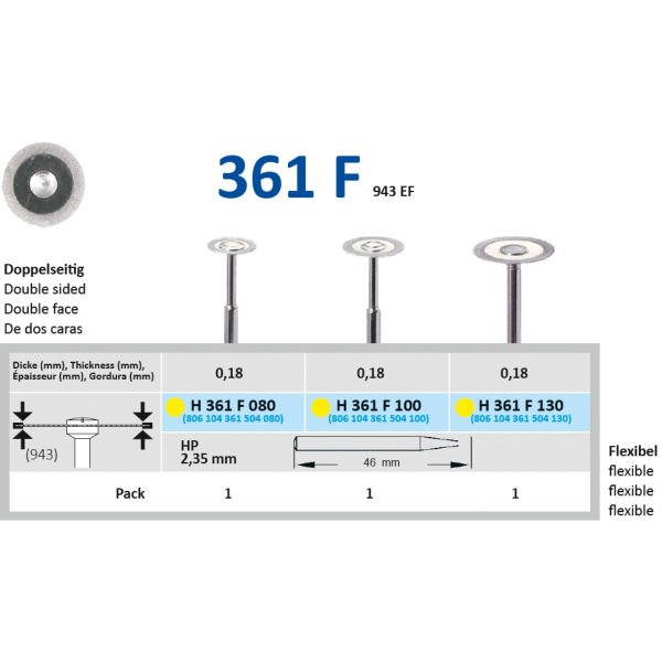Juniorflex® Elmas Separe - X-Fine H 361 F 080