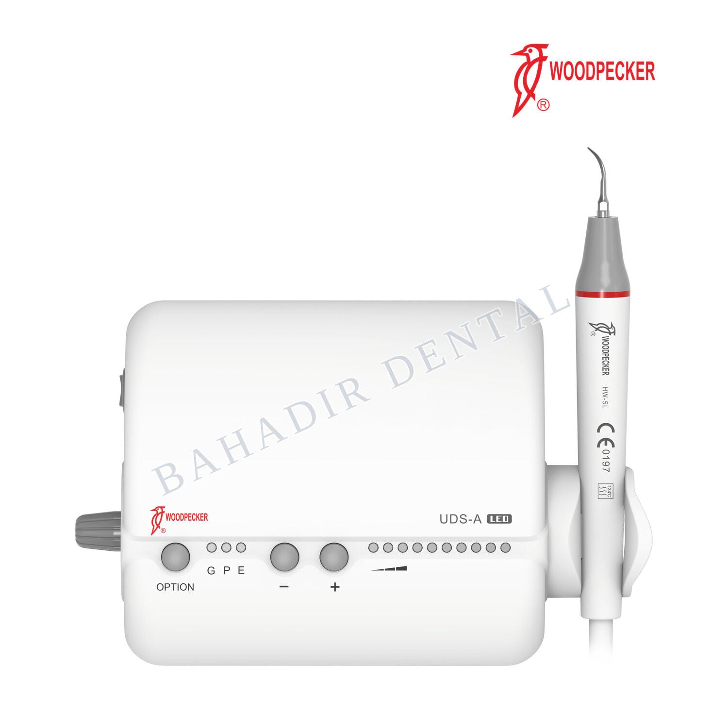 Woodpecker UDS-A LED ultrasonik kavitron (diş taşı temizleme cihazı), önden